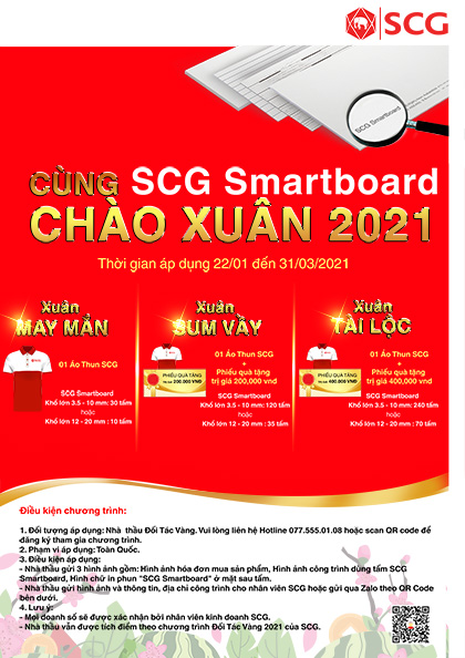 SCG - CHƯƠNG TRÌNH KHUYẾN MÃI CHÀO XUÂN 2021 3 SCG - CHƯƠNG TRÌNH KHUYẾN MÃI CHÀO XUÂN 2021 SMB XuanTanSuu https://truyen.linhdev.online/ctkm-scg-smartboard-smartwood-xuan-2021/