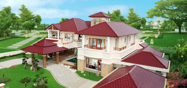 chọn màu ngói theo phong thủy chọn màu ngói theo phong thủy
