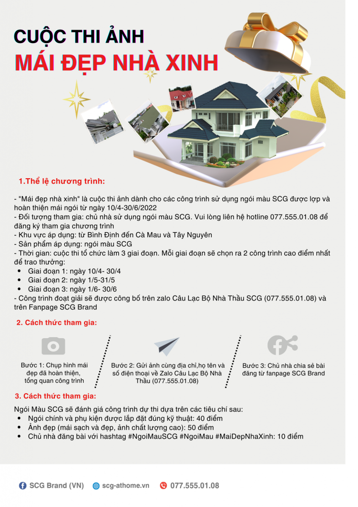 CUỘC THI ẢNH "MÁI ĐẸP NHÀ XINH" TỪ NGÓI MÀU SCG 14 CUỘC THI ẢNH "MÁI ĐẸP NHÀ XINH" TỪ NGÓI MÀU SCG Chu nha 2 https://truyen.linhdev.online/mai-dep-nha-xinh-ngoi-mau-scg/