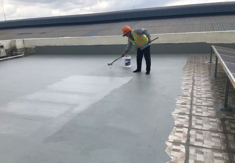 Cách chống thấm sân thượng bằng xi măng Cách chống thấm sân thượng bằng xi măng