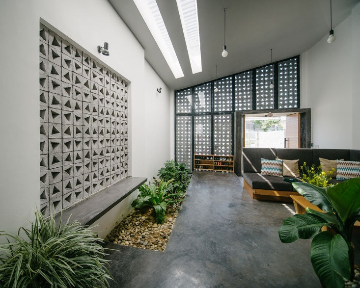 lấy ánh sáng cho nhà cấp 4
