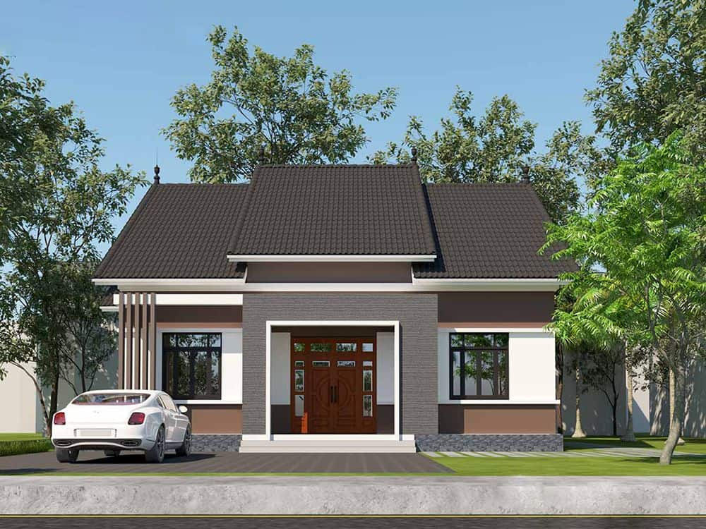 Các mẫu nhà cấp 4 đẹp giá 400 triệu Các mẫu nhà cấp 4 đẹp giá 400 triệu