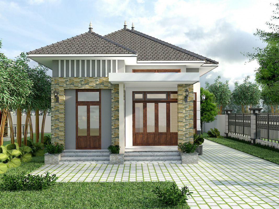 Các mẫu nhà cấp 4 đẹp giá 400 triệu Các mẫu nhà cấp 4 đẹp giá 400 triệu