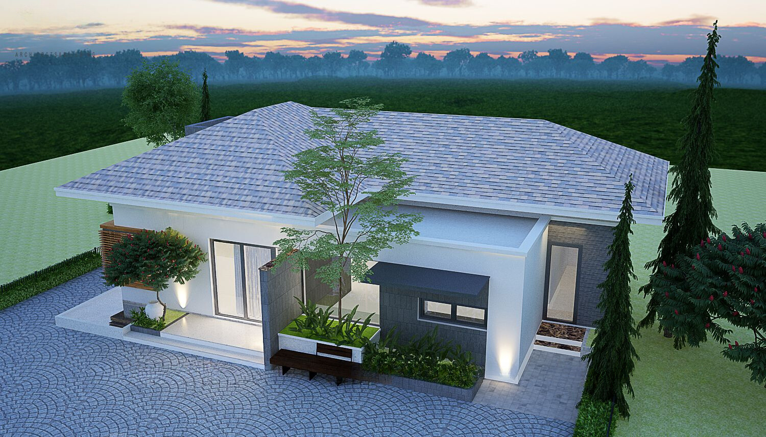 mẫu nhà cấp 4 đẹp giá 400 triệu mẫu nhà cấp 4 đẹp giá 400 triệu