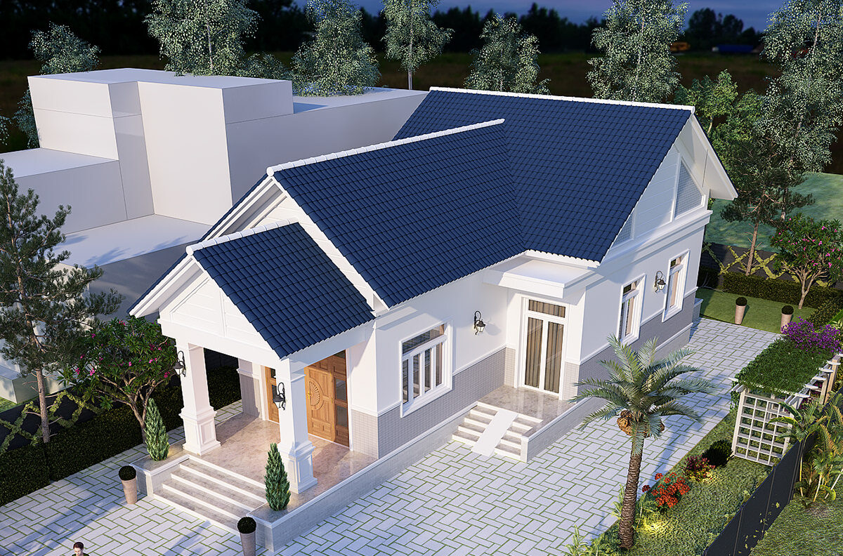 Các mẫu nhà cấp 4 đẹp giá 400 triệu Các mẫu nhà cấp 4 đẹp giá 400 triệu