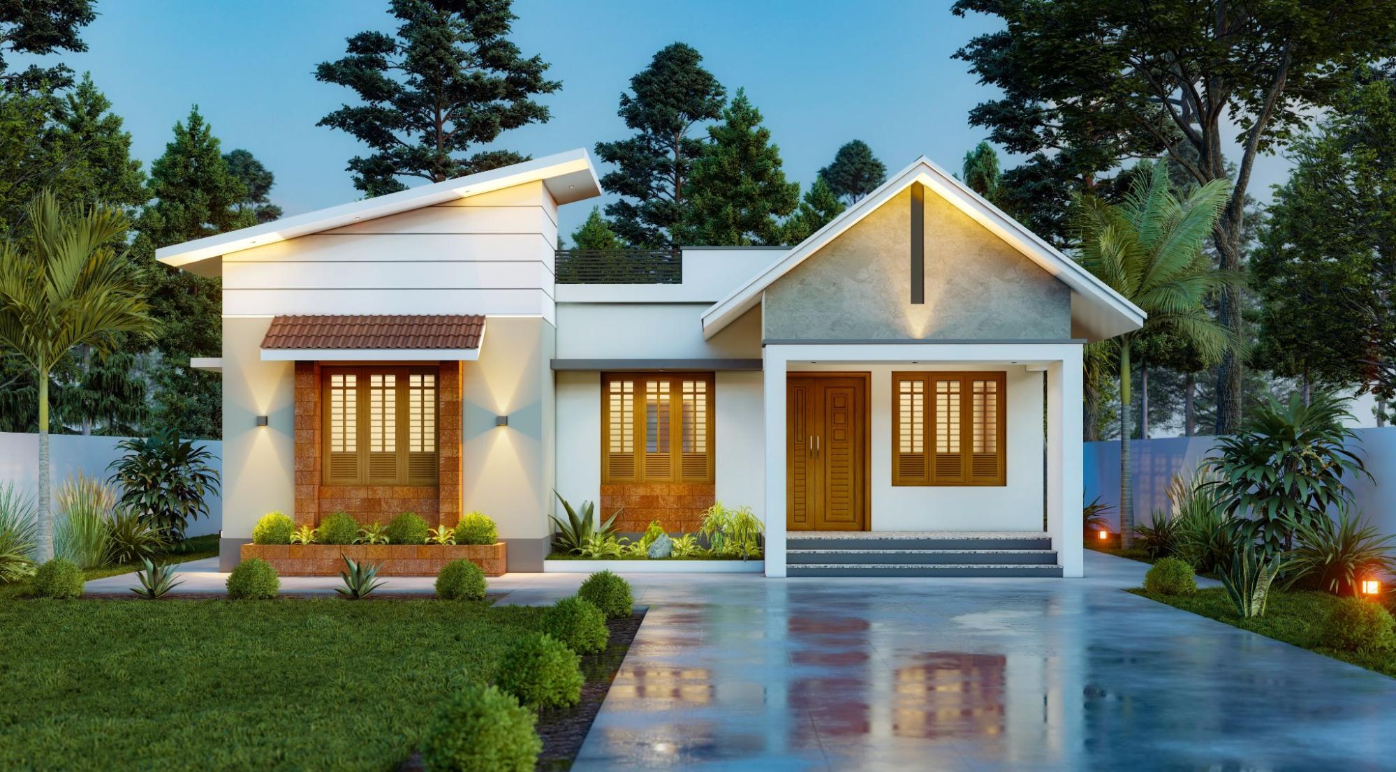 Các mẫu nhà cấp 4 đẹp giá 400 triệu Các mẫu nhà cấp 4 đẹp giá 400 triệu