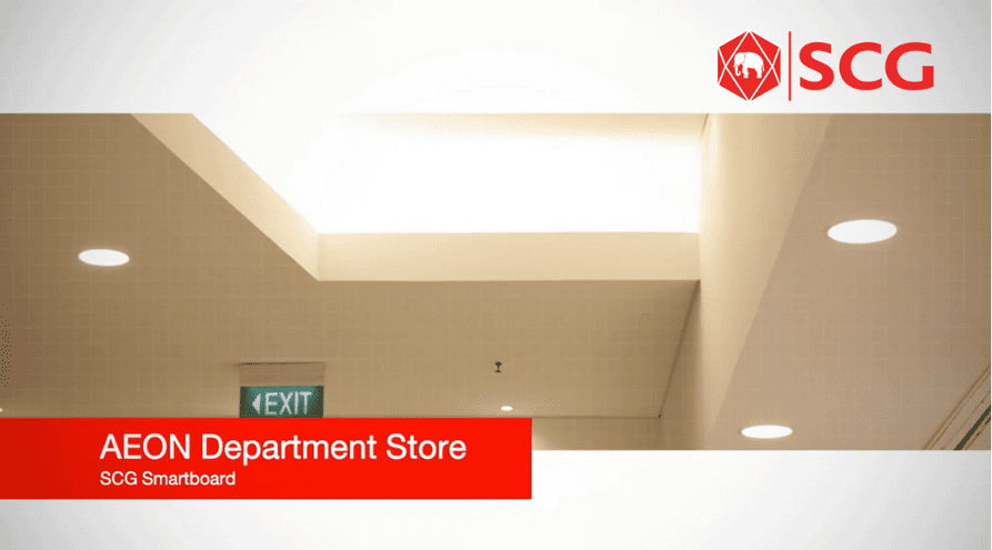 Công trình sử dụng tấm xi măng SCG Smartboard: Siêu thị AEON MALL CELADON