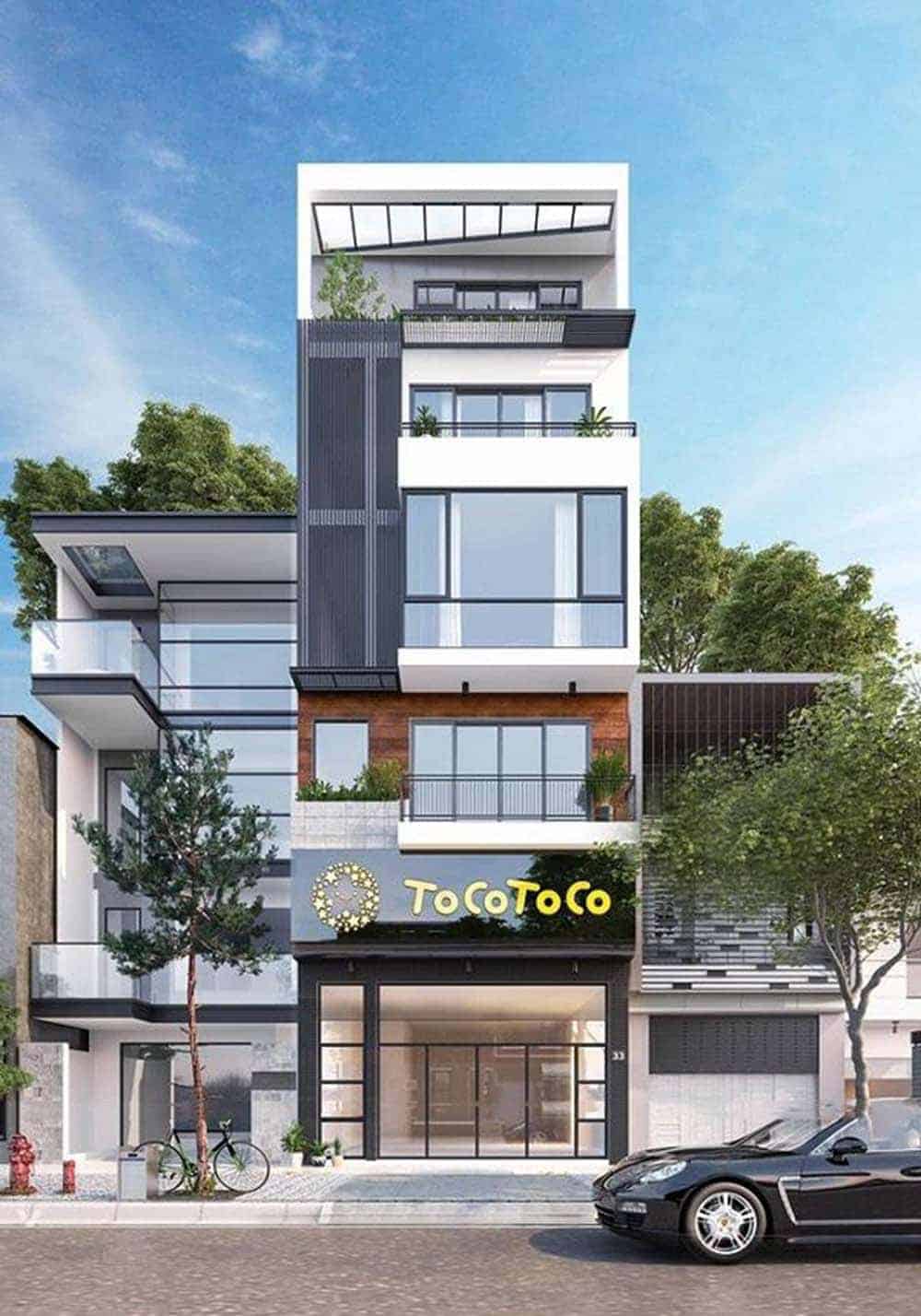 nhà ống 3 tầng kết hợp kinh doanh