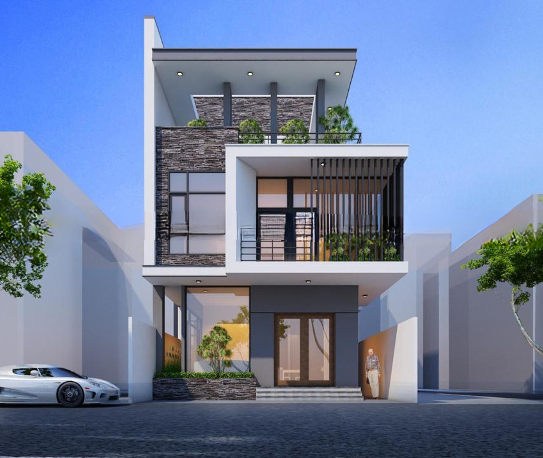 nhà phố 3 tầng kết hợp kinh doanh