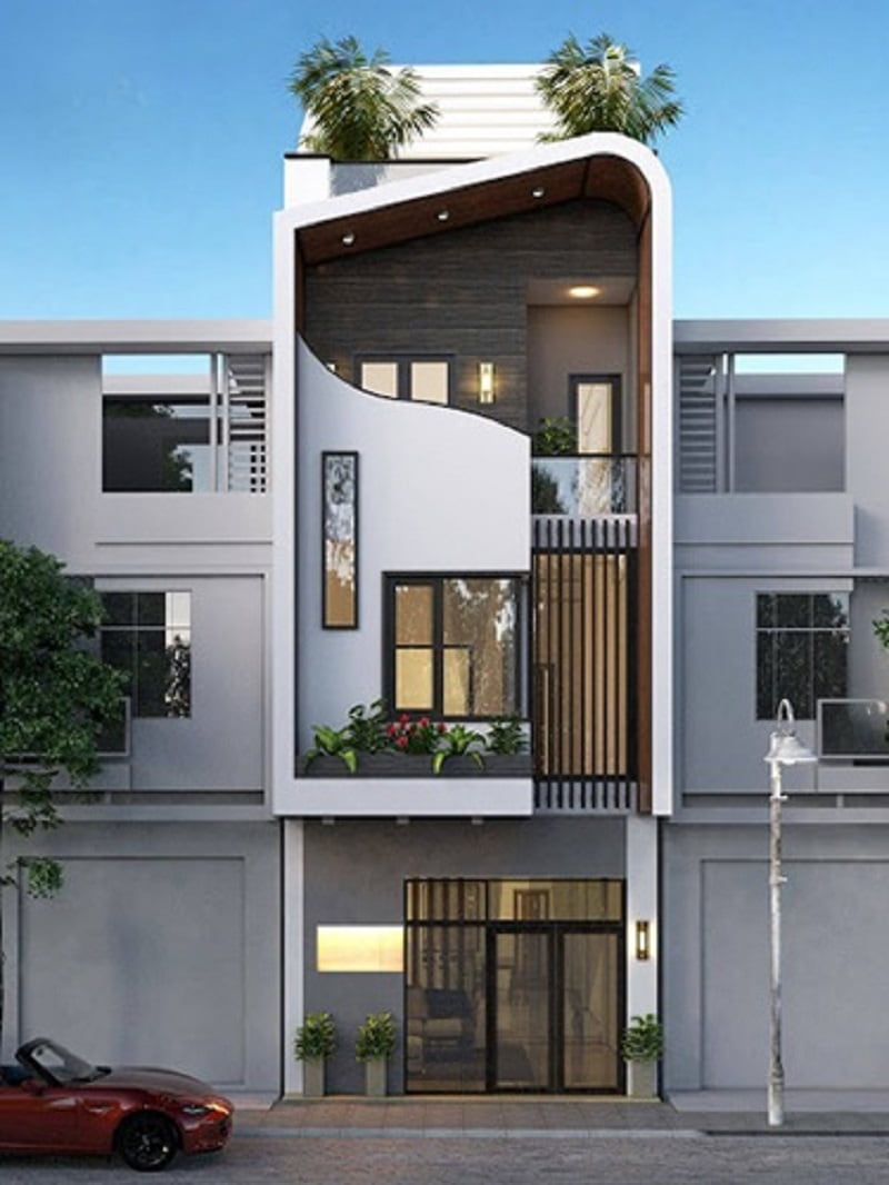 mẫu nhà ống 3 tầng kết hợp kinh doanh