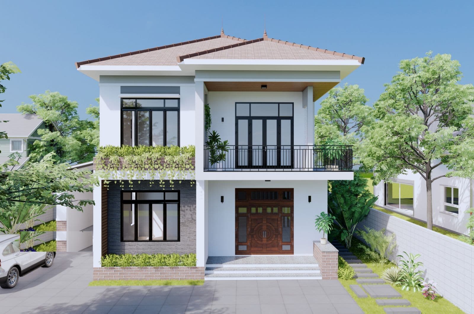 Mẫu nhà 2 tầng 4 phòng ngủ dưới 1 tỷ Mẫu nhà 2 tầng 4 phòng ngủ dưới 1 tỷ
