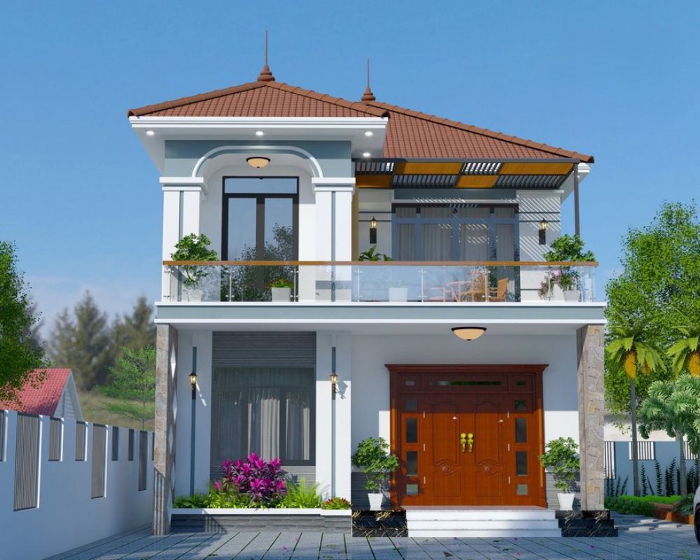 mẫu nhà 2 tầng đẹp giá 1 tỷ mẫu nhà 2 tầng đẹp giá 1 tỷ