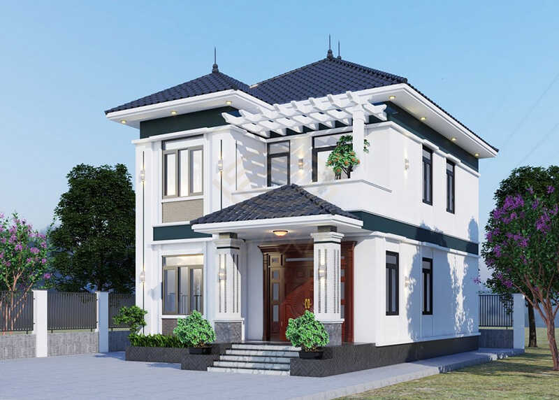 mẫu nhà 2 tầng đẹp giá 1 tỷ mẫu nhà 2 tầng đẹp giá 1 tỷ