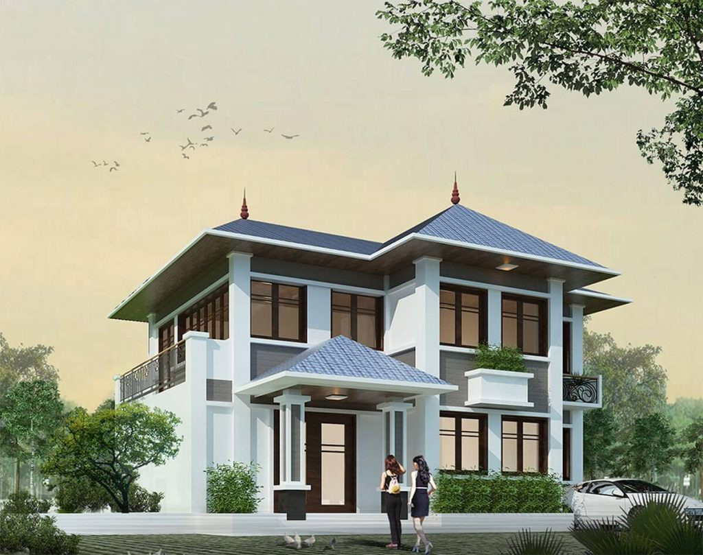 mẫu nhà 2 tầng giá 1 tỷ mẫu nhà 2 tầng giá 1 tỷ