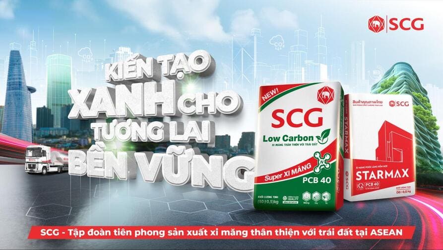 Xi măng xanh SCG Low Carbon Super Xi măng 10 Xi măng xanh SCG Low Carbon Super Xi măng SCG Lowcarbon Super Xi măng