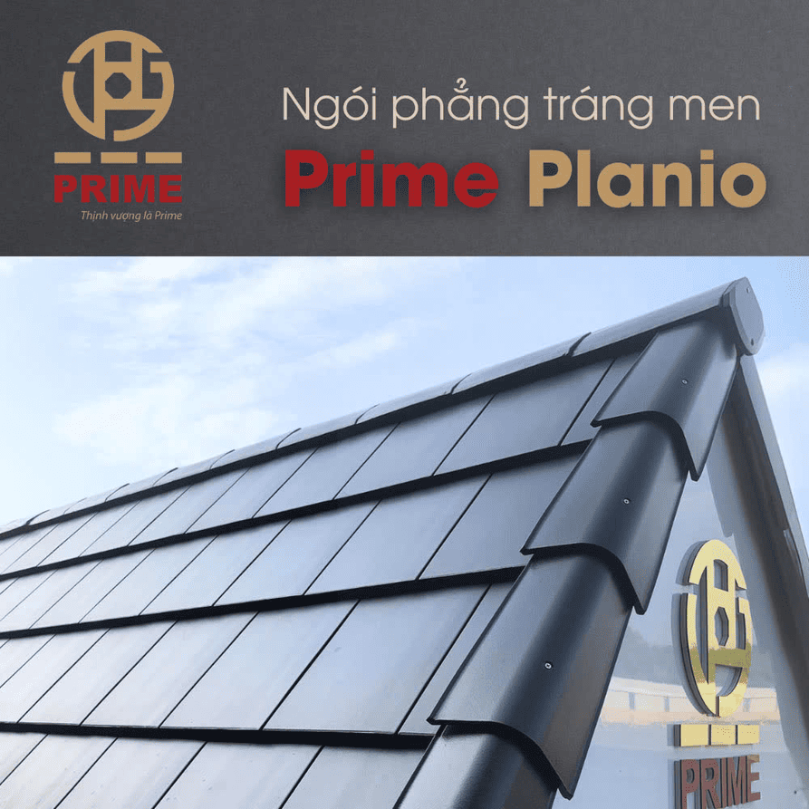 Ngói lợp tráng men SCG dạng phẳng Excella màu Diamond Grey 18 Ngói lợp tráng men SCG dạng phẳng Excella màu Diamond Grey kích thước ngói phẳng