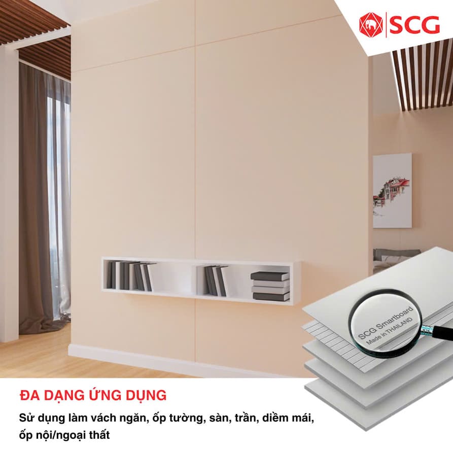 Kích thước cemboard phổ biến | Kích thước tấm cemboard lót sàn, làm trần, tường 6 Kích thước cemboard phổ biến | Kích thước tấm cemboard lót sàn, làm trần, tường Kích thước cemboard