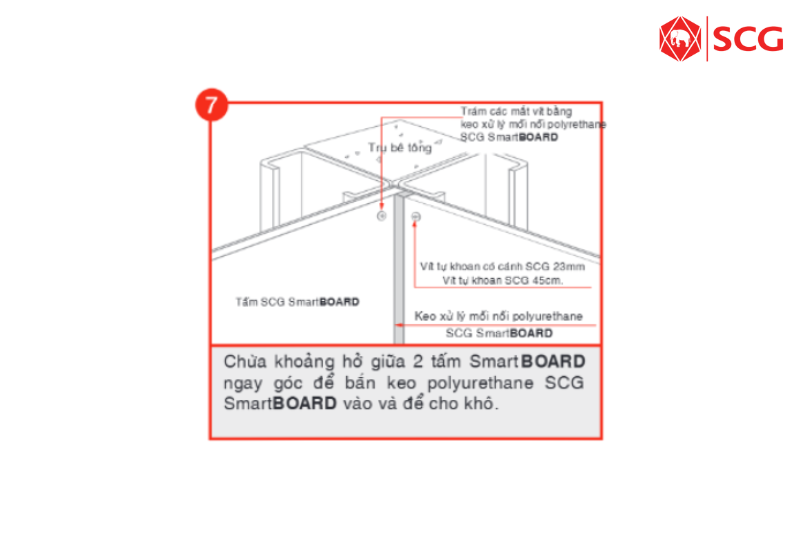 Hướng dẫn làm vách, làm tường bằng tấm Cemboard đảm bảo kỹ thuật 41 Hướng dẫn làm vách, làm tường bằng tấm Cemboard đảm bảo kỹ thuật làm tường bằng tấm cemboard