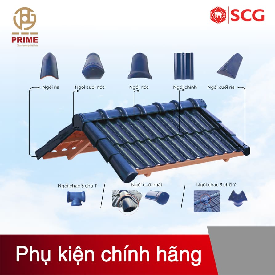 Ngói phụ kiện là gì? 9 loại phụ kiện ngói phổ biến hiện nay 22 Ngói phụ kiện là gì? 9 loại phụ kiện ngói phổ biến hiện nay Ngói phụ kiện