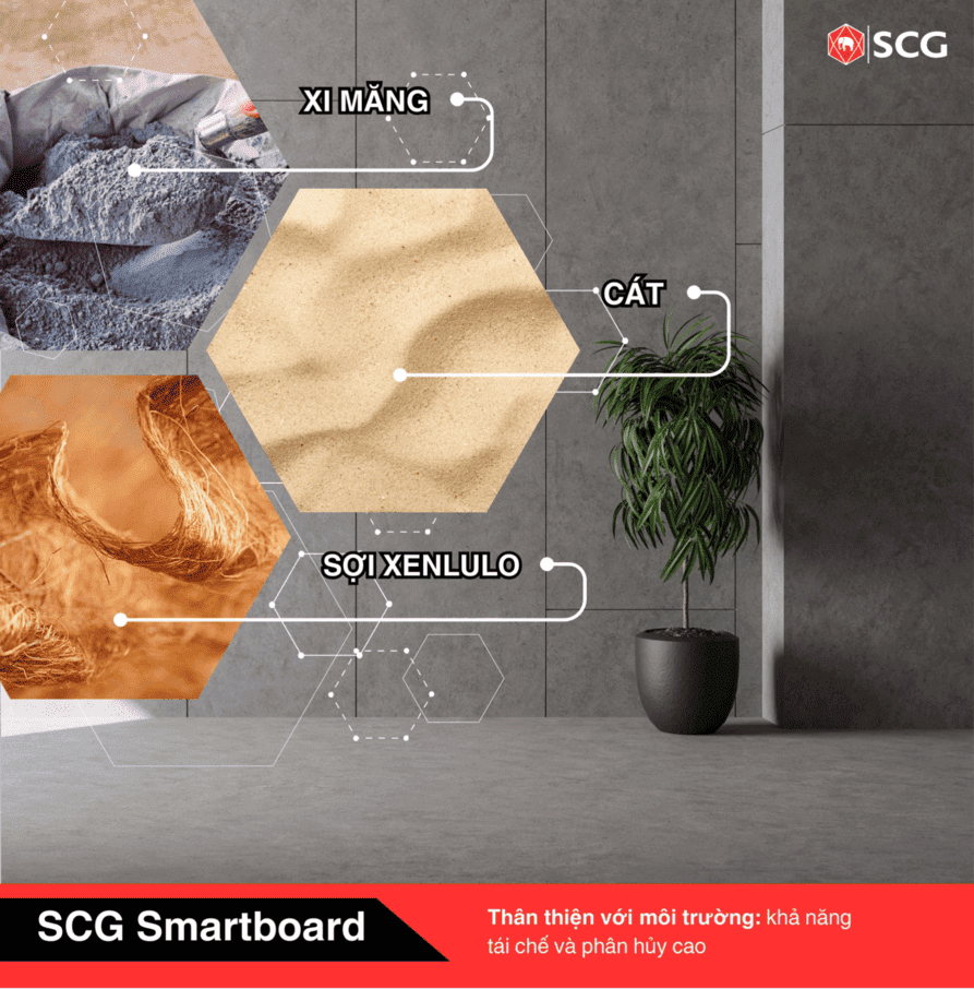 So sánh SCG Smartboard và tấm cemboard thông thường trên thị trường 8 So sánh SCG Smartboard và tấm cemboard thông thường trên thị trường so sánh Smartboard và cemboard