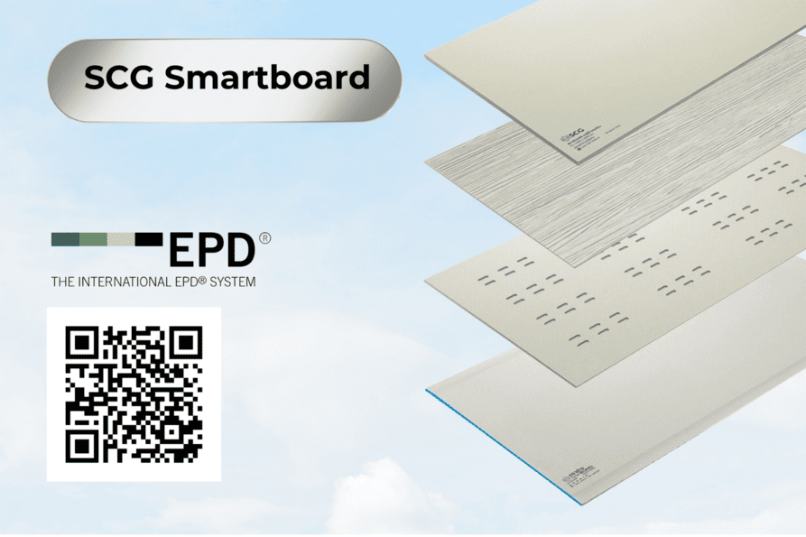Tấm xi măng SCG Smartboard, SCG Smartwood đạt chứng chỉ EPD quốc tế 8 Tấm xi măng SCG Smartboard, SCG Smartwood đạt chứng chỉ EPD quốc tế Tấm xi măng SCG đạt chứng chỉ EPD quốc tế