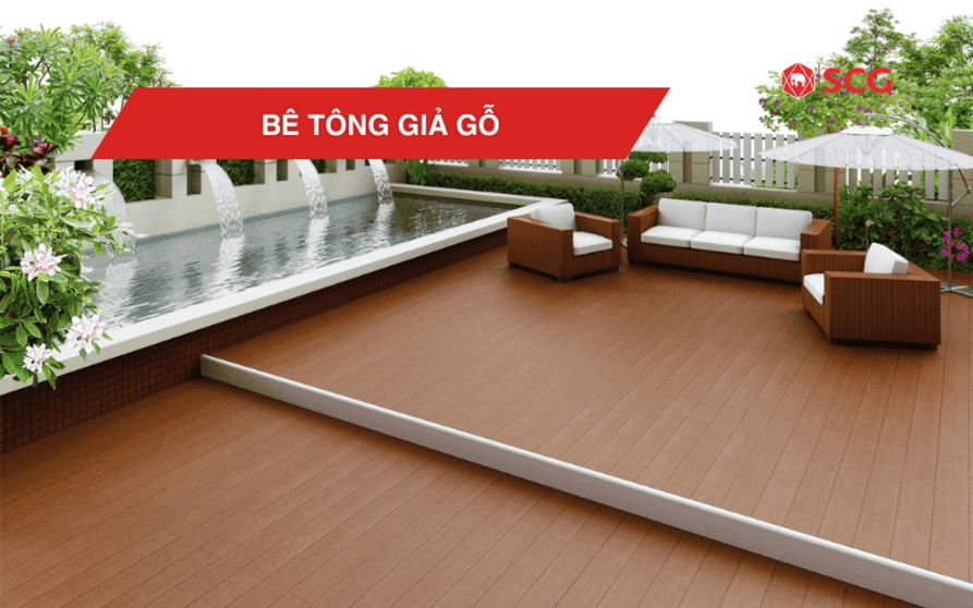 Bê tông giả gỗ làm nhà sàn, nhà thờ, lót sàn, hàng rào | Địa chỉ cung cấp bê tông giả gỗ 26 Bê tông giả gỗ làm nhà sàn, nhà thờ, lót sàn, hàng rào | Địa chỉ cung cấp bê tông giả gỗ bê tông giả gỗ