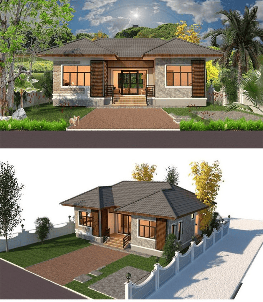 30+ mẫu nhà mái ngói đẹp, được yêu thích nhất 40 30+ mẫu nhà mái ngói đẹp, được yêu thích nhất mẫu nhà cấp 4 mái ngói đẹp
