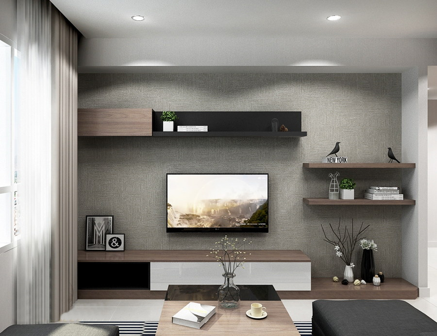 10 Ý tưởng trang trí tường phòng khách đẹp, ấn tượng dễ thực hiện 21 10 Ý tưởng trang trí tường phòng khách đẹp, ấn tượng dễ thực hiện trang tri tuong phong khach