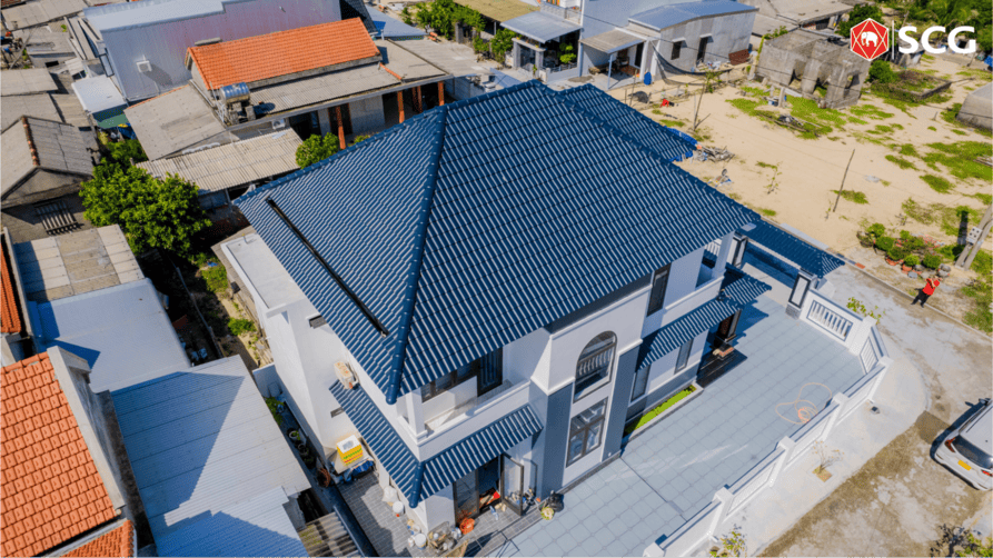 Ngói Màu SCG Elite Màu Titanium Grey E79 24 Ngói Màu SCG Elite Màu Titanium Grey E79 mẫu ngói sóng đẹp